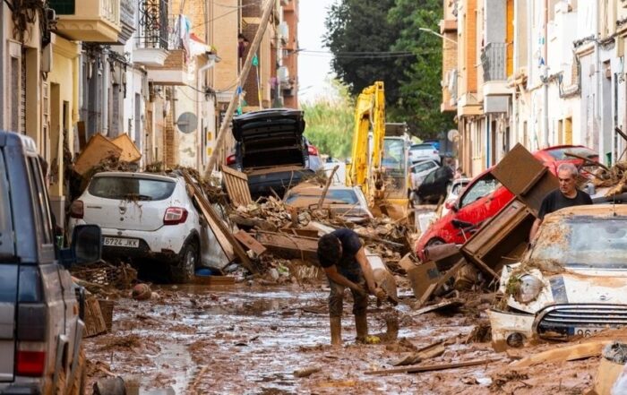 Paiporta destrozada por la DANA