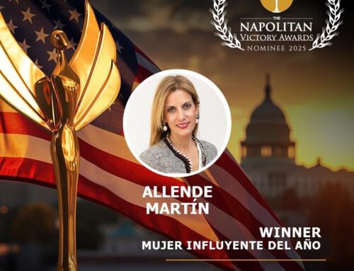 Allende Martín, reconocida con el Premio Napolitan a “Mujer Influyente del Año” 2025